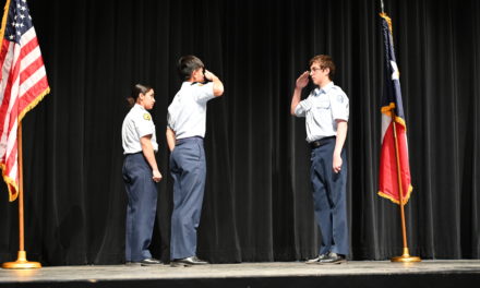 Cadets Promoted at JROTC Ceremony