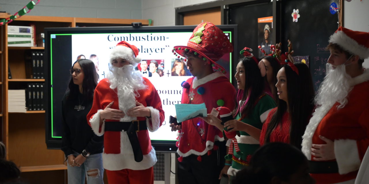 TAFE Students Spread Christmas Cheer with Christmas Grams