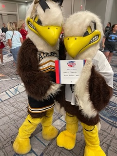 Underneath the Eagle Head: Mascots Spread School Spirit to Others