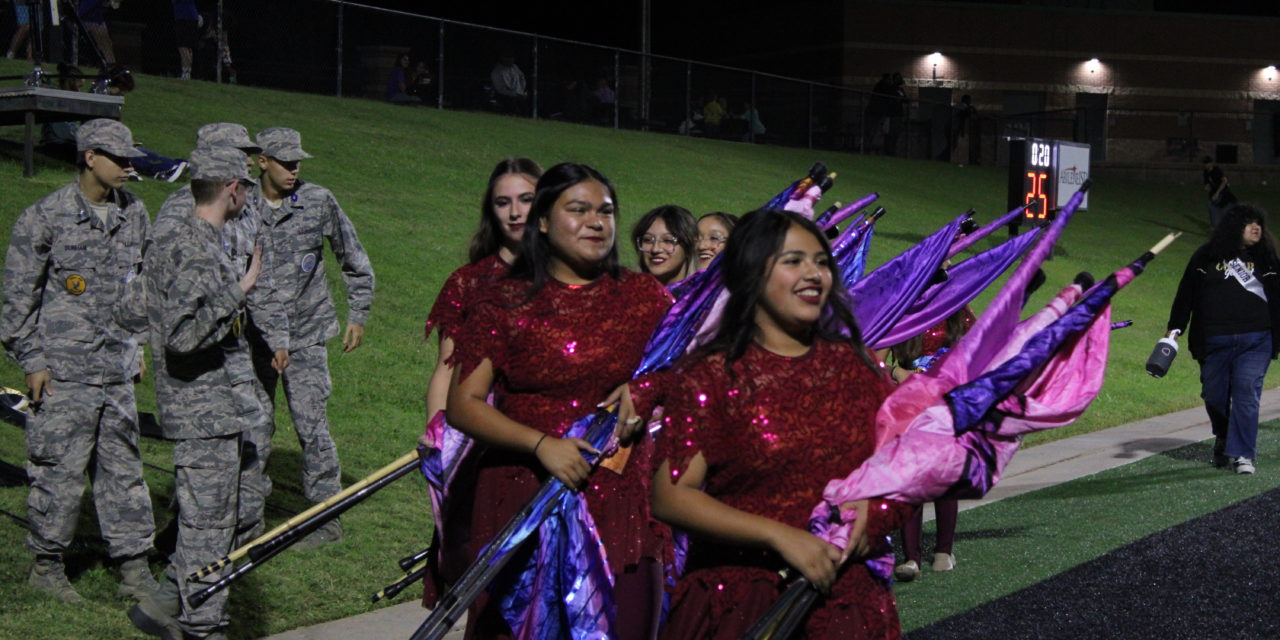 Color Guard Prepares for Winter Guard Competitions